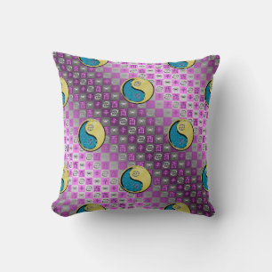 Cancer & Metal Rooster Cushion