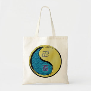 Cancer & Metal Rooster Tote Bag