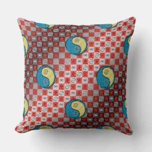 Cancer & Metal Tiger Cushion