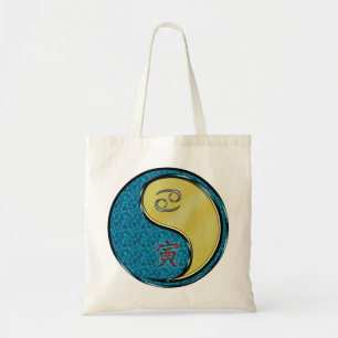 Cancer & Metal Tiger Tote Bag