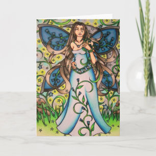 Cancer MoonChild Fairy Goddess                     Card