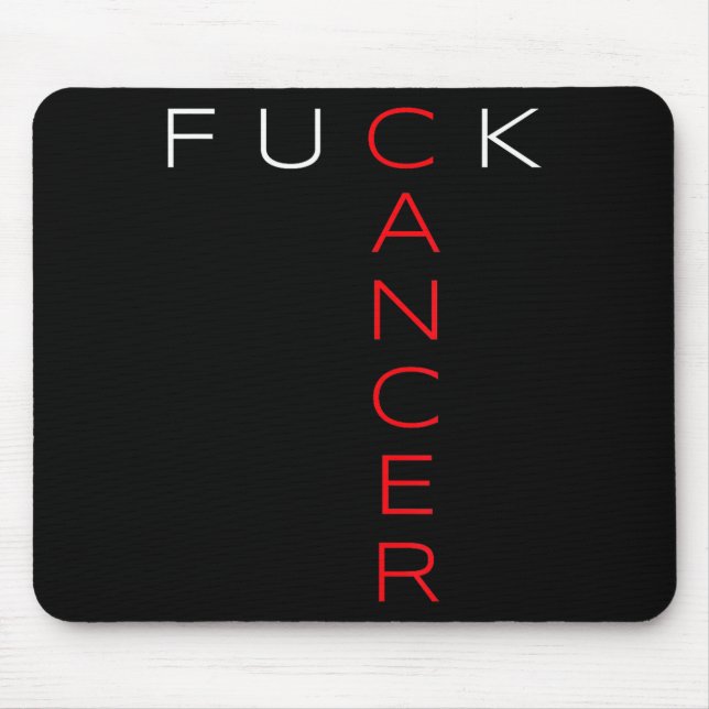 Cancer  mouse pad (Front)