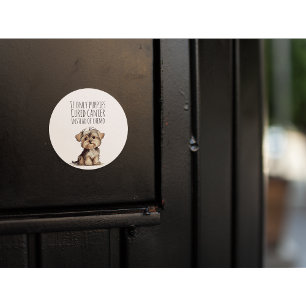 Cancer Patient Classic Round Sticker