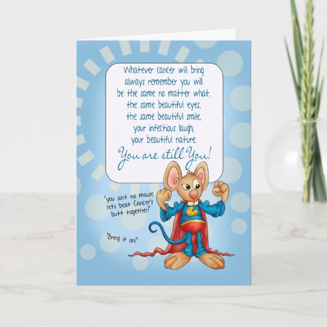 Cancer Patient Encouragement Card (Front)