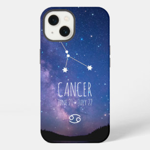 Cancer Personalised Zodiac Constellation iPhone 13 Case