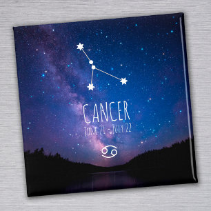Cancer   Personalised Zodiac Constellation Magnet