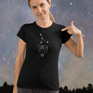 Cancer   Personalised Zodiac Constellation T-Shirt