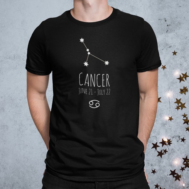 Cancer | Personalised Zodiac Constellation T-Shirt (Creator Uploaded)