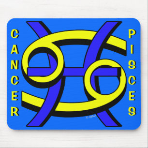 Cancer & Pisces BY Mouse Pad