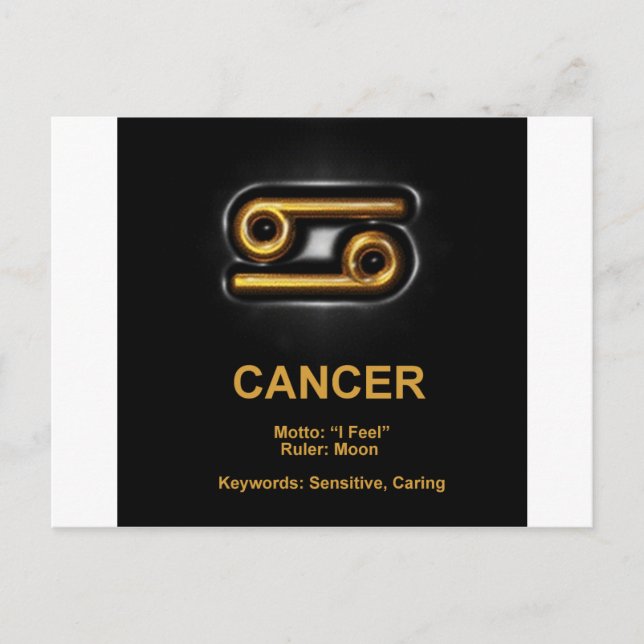 Cancer Postcard (Front)