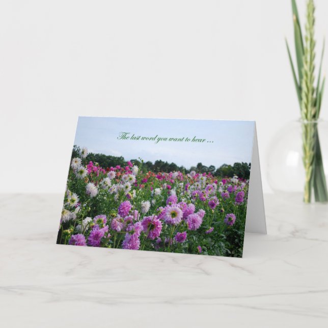 Cancer Recovery Card (Front)