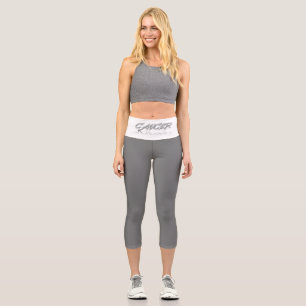 Cancer Reflection Capri Leggings