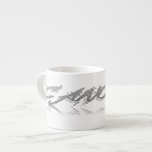 Cancer Reflection Espresso Cup (Front Left)