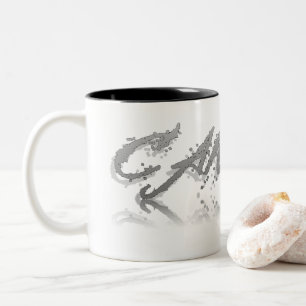 Cancer Reflection Two-Tone Coffee Mug