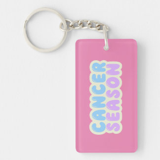 Cancer Season - Zodiac Key Ring