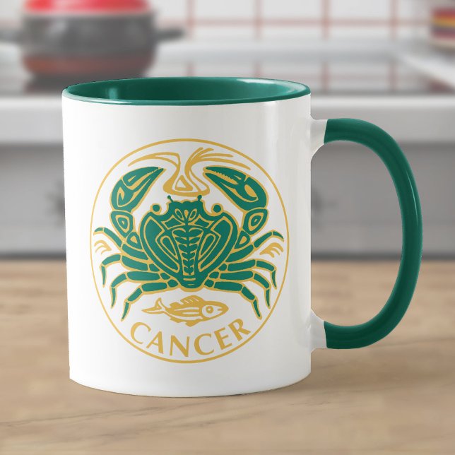 Cancer Sign of the Zodiac Mug (Creator Uploaded)