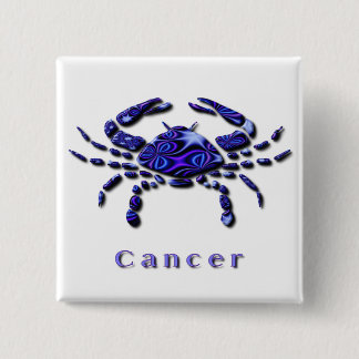 Cancer Sign Square Button