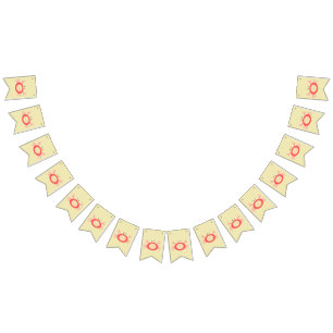 Cancer Star Sign Crab Bunting Flags