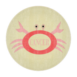 Cancer Star Sign Crab Cutting Board