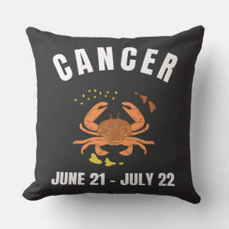 Cancer star sign cushion