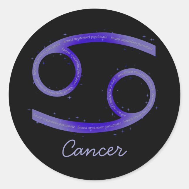 Cancer Sticker (Front)