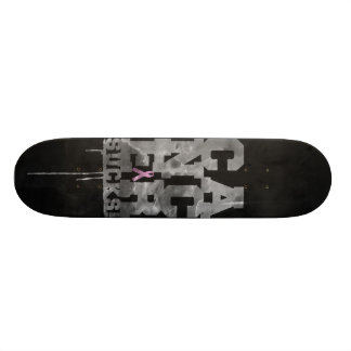 CANCER SUCKS SKATEBOARD