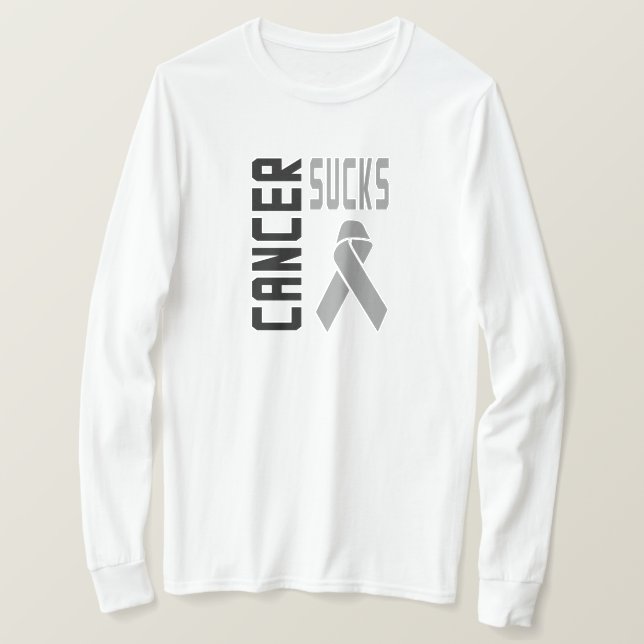 Cancer Sucks T-Shirt (Design Front)
