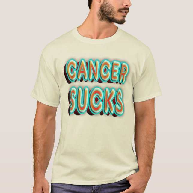 CANCER SUCKS T-Shirt (Front)