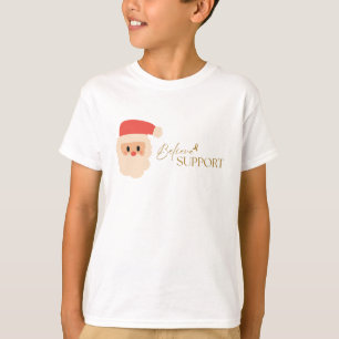cancer support Christmas Holiday Kids T-Shirt