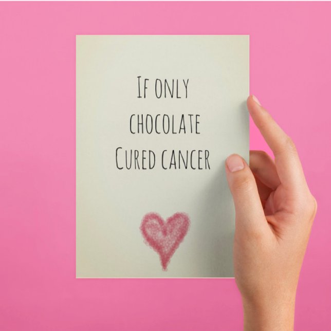 Cancer support & encouragement postcard (Creator Uploaded)