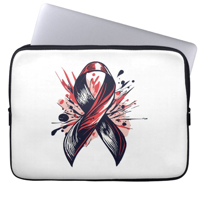 Cancer Support Laptop Sleeve (Front)