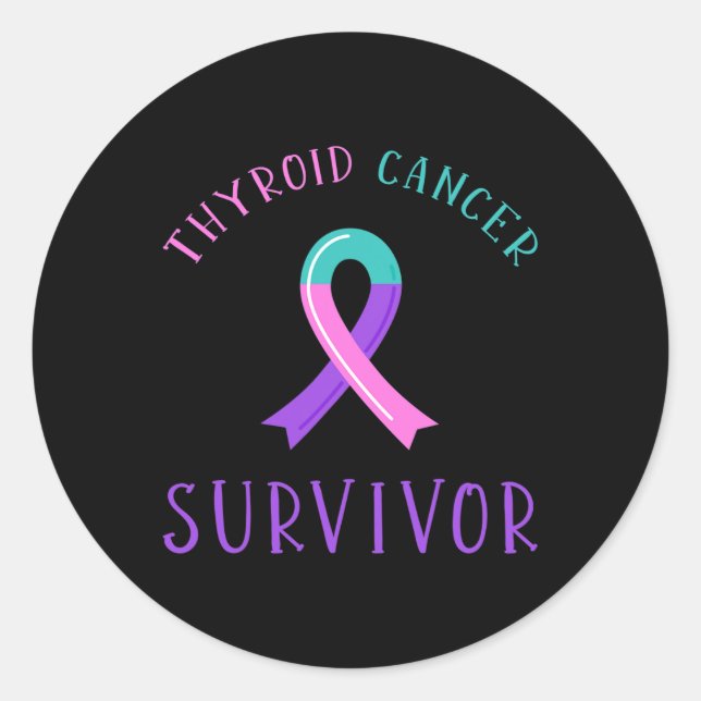 Cancer Survivor 2  Classic Round Sticker (Front)