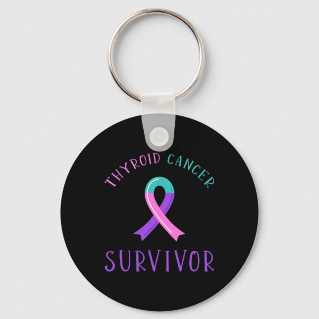 Cancer Survivor 2  Key Ring (Front)