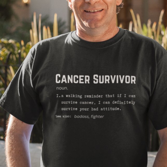 Cancer Survivor Definition, Cancer Awareness, T-Shirt (Creator Uploaded)