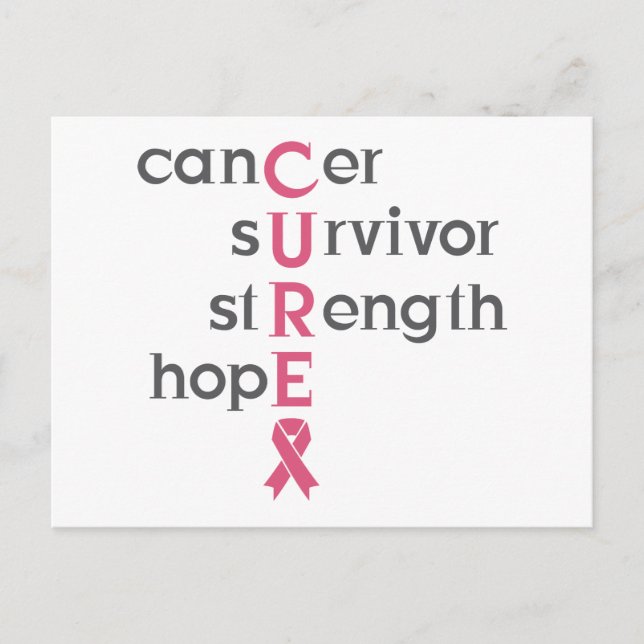 Cancer Survivor Postcard (Front)