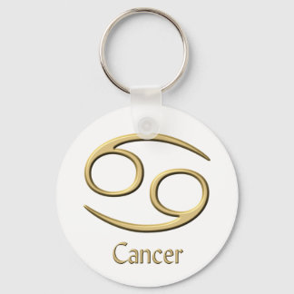 Cancer symbol key ring
