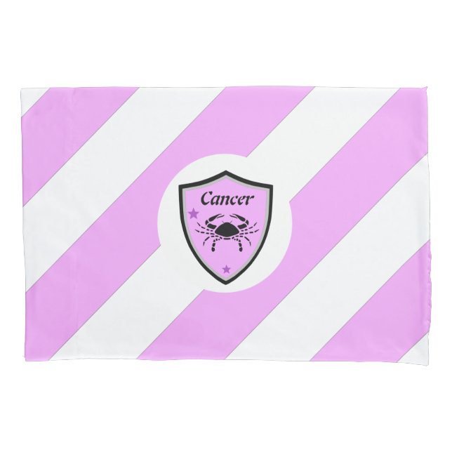 Cancer symbol        pillowcase (Front)
