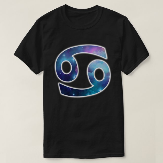 Cancer Symbol Shirt - Black (Design Front)