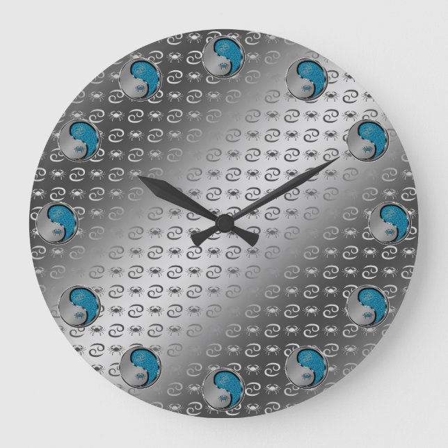 Cancer the Crab Large Clock (Front)