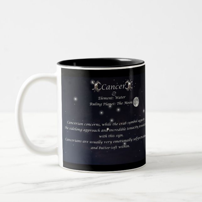 Cancer The Zodiac Collection Mug (Left)
