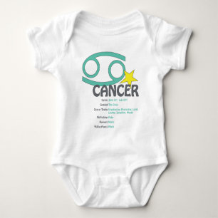 Cancer Traits Baby Bodysuit