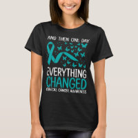 Cancer Warrior Ribbon Cervical Cancer Awareness