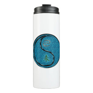 Cancer & Water Goat Thermal Tumbler