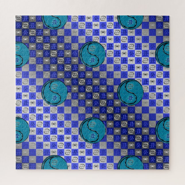 Cancer & Water Ox Jigsaw Puzzle (Vertical)