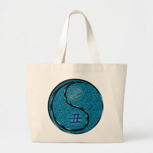 Cancer & Water Ox Large Tote Bag