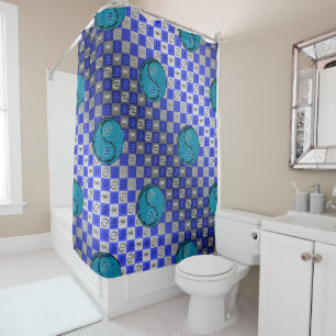 Cancer & Water Ox Shower Curtain