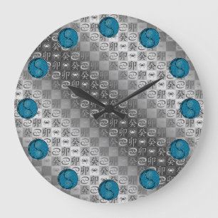 Cancer & Water Rabbit Large Clock