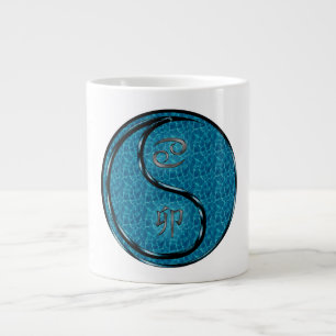 Cancer & Water Rabbit Large Coffee Mug