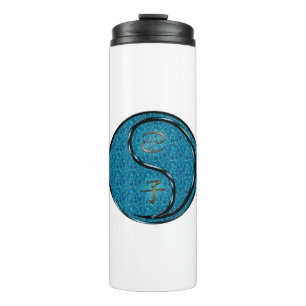 Cancer & Water Rat Thermal Tumbler