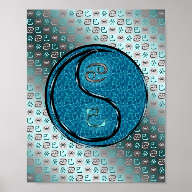 Cancer & Water Snake Poster (Front)